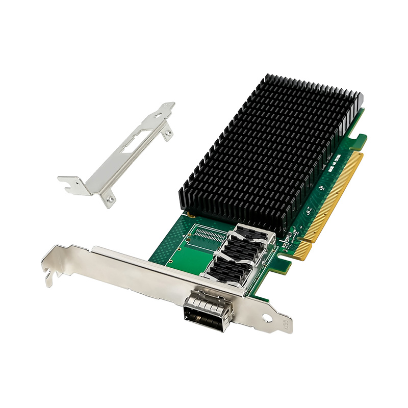 100Gbe Qsfp28 Network Card - Karta kontrolera sieciowego PCIe 4.0 x16